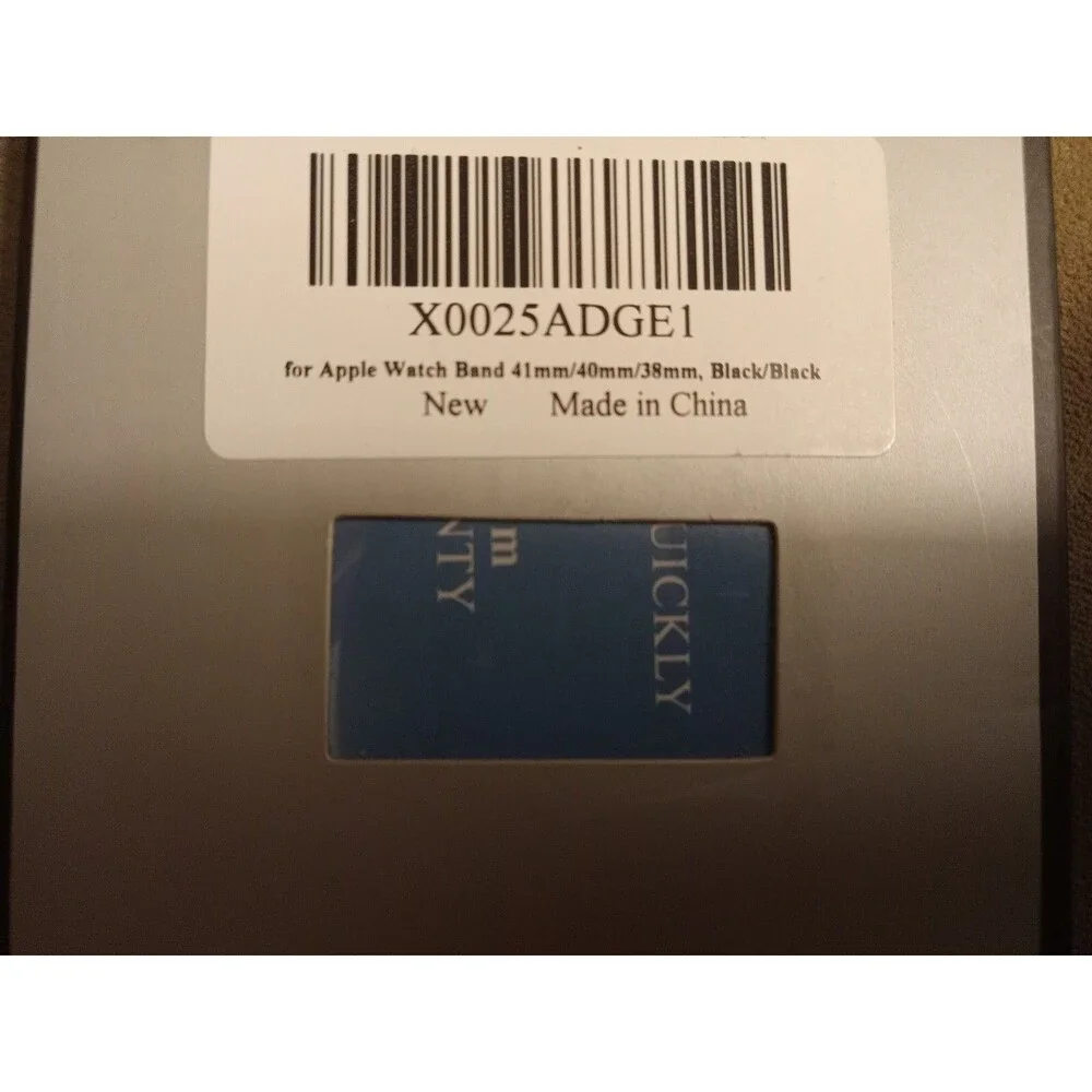 Apple Watch Band 41mm/40mm/38mm Black